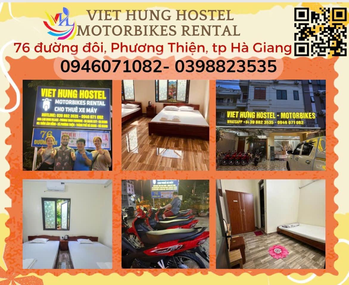 Viet Hung Hostel-Motorbikes-Bus Ticket Lang Lap Esterno foto